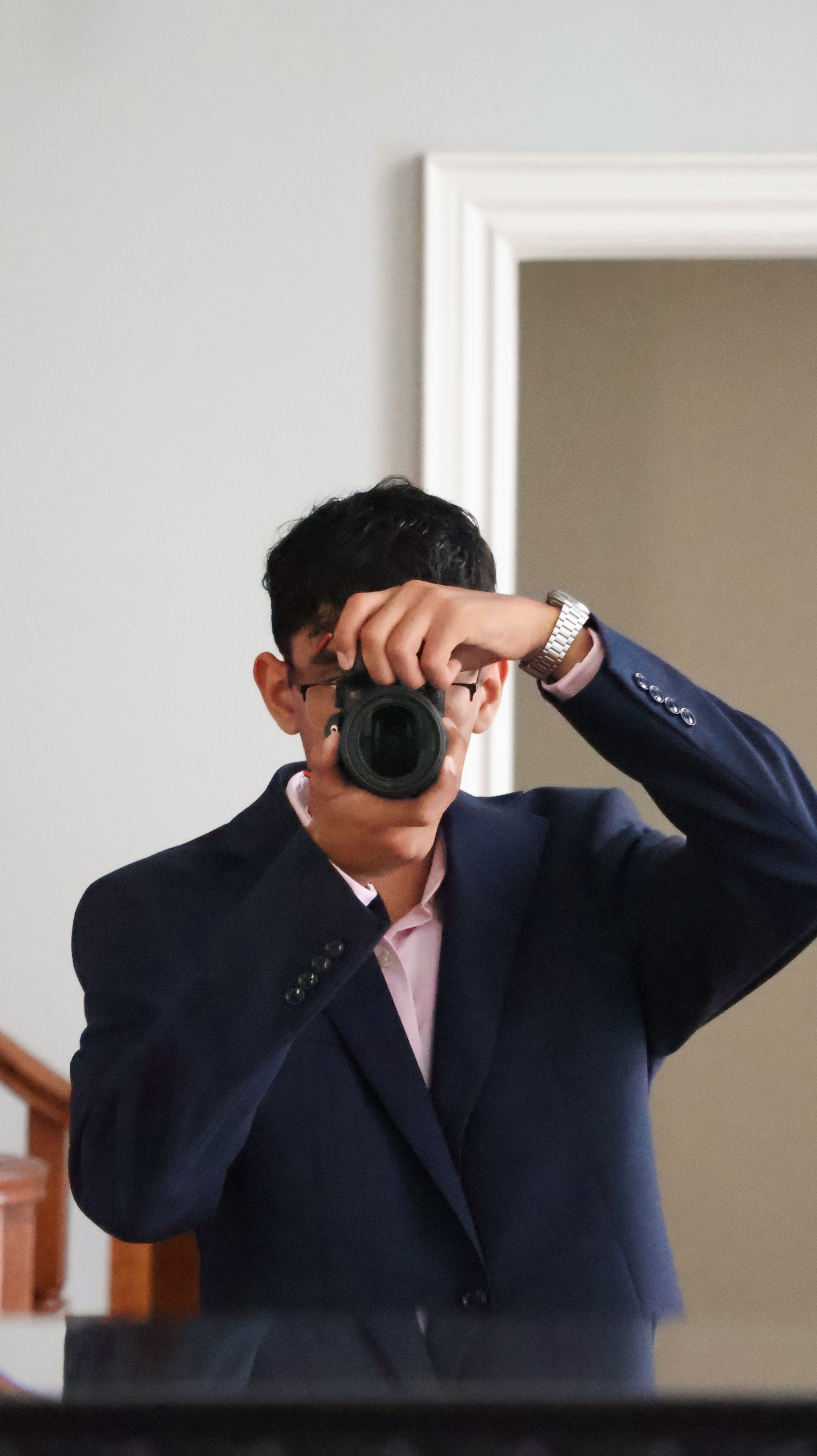 Professional photographer portrait